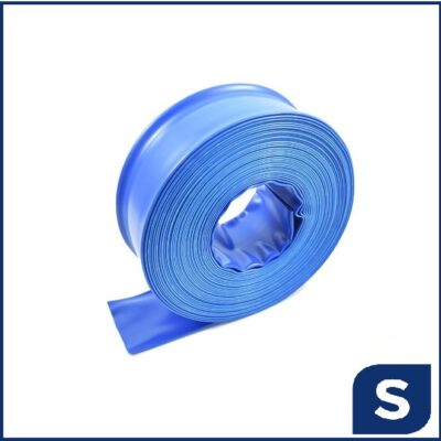 Manguera plana de PVC ø 38mm x 15m (tipo manga)