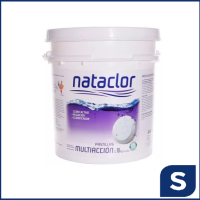 Pastillas Multiacción 200gr x 10Kg Nataclor