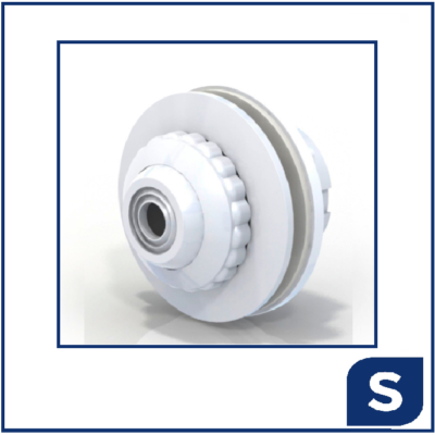 Retorno flor blanca ø 50mm – FV