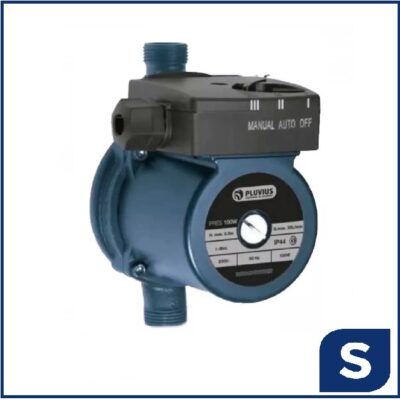 Bomba Presurizadora 100 W Automática 2 Baños Pluvius PRES100