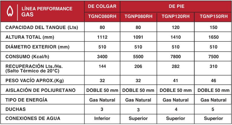 RHEEM COLGAR 80LT GN - Imagen 2